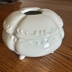 Vintage White Porcelain Box